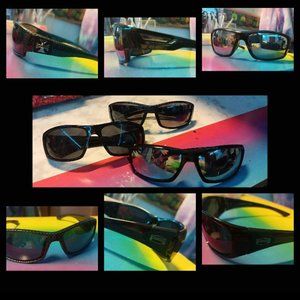 3 pairs of men's sunglasses